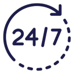 24/7 Support